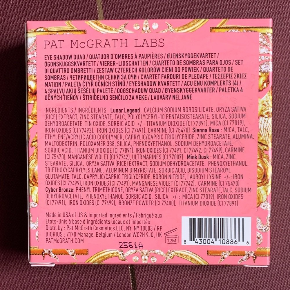 Pat McGrath Celestial Odyssey Luxe Quad in Pink and Gold